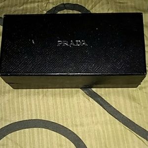Prada Sunglasses box. ( Just the box and papers)